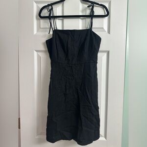 Old Navy Black Mini Dress with Spaghetti Straps